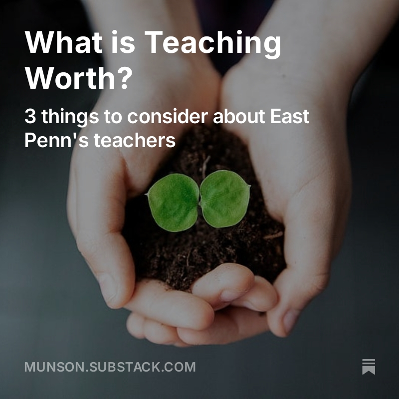 zwmunson's tweet photo. 3 things you should know about @EastPennSD teacher contract negotiations right now: https://t.co/H8CqtpgJfL https://t.co/Tbg4ez9LFZ