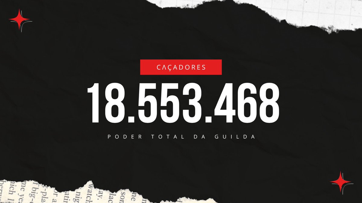 guildacacadores's tweet photo. Poder da Guilda Caçadores no mês de Julho 🇧🇷💪

#sololeveling #sololevelingarise #guilda #brasil https://t.co/ptt4ixgpyS