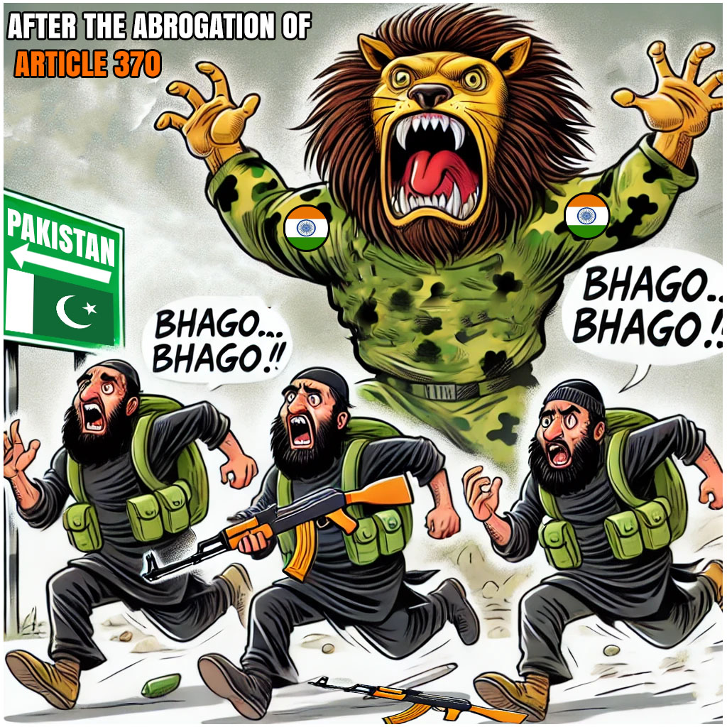 aishaalive396's tweet photo. Since the abrogation of Article 370, terrorism in Kashmir has dramatically decreased. Pakistani terrorists are now retreating, unable to sustain their activities in a region that has embraced peace and stability. 
#JammuKashmir #Article370 #Transformation #Education https://t.co/0Y4Kzh8pVX