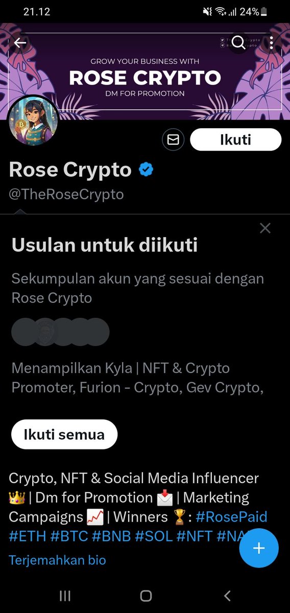 AzfakholifBC's tweet photo. @A100888 @TheRoseCrypto https://t.co/vF2z1uDlEd