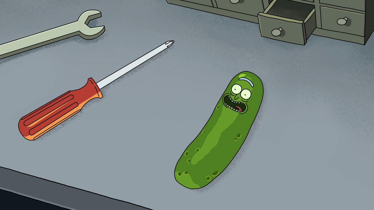 knowyourmeme's tweet photo. On this day seven years ago, the Pickle Rick episode of Rick and Morty aired. https://t.co/qannFy0j6K