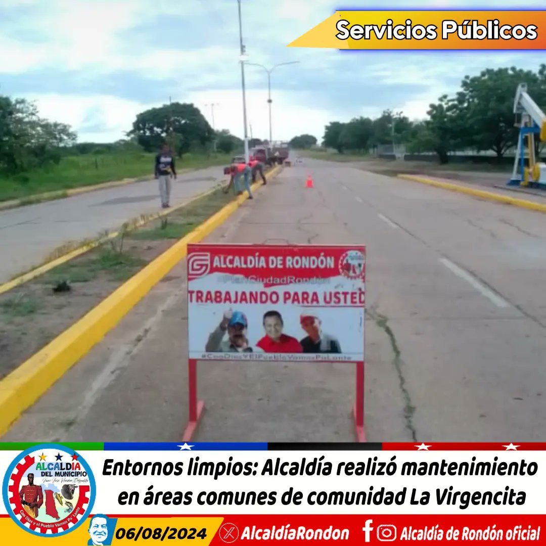 #6Ago 📌 Entornos limpios: Alcaldía realizó mantenimiento en áreas comunes de comunidad La Virgencita 

#ConDiosyElPuebloVamosPaLante
#LasMercedesdelLlanoGuárico
#JuanJoséRondón 
#LasMercedesDelLlano
#Guárico
#GuáricoProduce
#ChaoWhatsApp

instagram.com/p/C-VMSiGuhgq/…