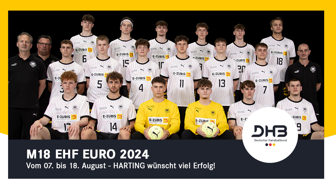 HARTING_Group's tweet image. Zeit für Nachwuchssport in Podgorica! 🤾‍ Die Handball-U18-EM findet vom 07.-18. August in Montenegro statt. Das deutsche Team trifft in Gruppe B auf Frankreich, Polen und Nordmazedonien. 
Wir drücken Euch die Daumen!💪
 #aufgehtsDHB #pushingperformance #DHB #handball 
Foto: DHB