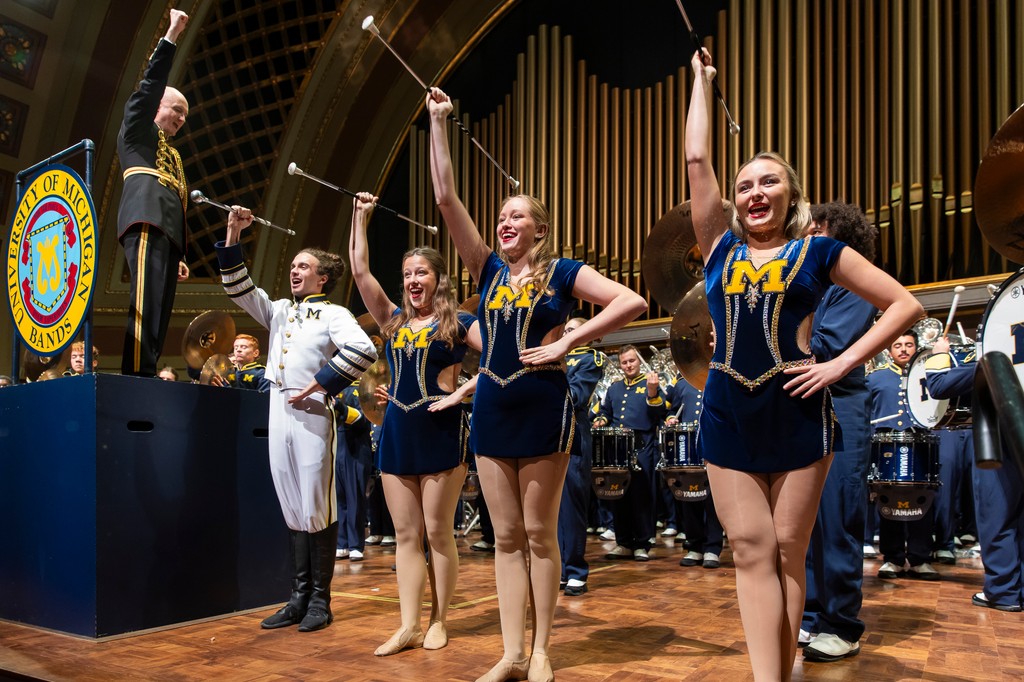 umichband's tweet photo. 🎟️ Tickets for Band-O-Rama are now available! Join us on November 3 at 4pm for an unforgettable showcase of the U-M band programs: https://t.co/DEokjOzNxu https://t.co/vEQU6KnjSu