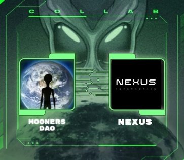 𝗠𝗼𝗼𝗻𝗲𝗿𝘀  𝙓  𝙉𝙚𝙭𝙪𝙨🌖

We're excited to Announce our collaboration with @Nexus_NXI

• Mint Supply: 999
• Mint Price: FREE
• Mint Date: TBA

More details/WL giveaway in discord.