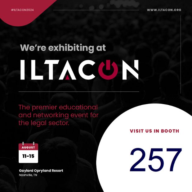Meet SurePoint at ILTACON! Visit booth 257 to learn how our solutions can help your firm improve client service, streamline operations, and boost profitability—all from a secure environment that protects your data. #ILTACON2024 #legaltech