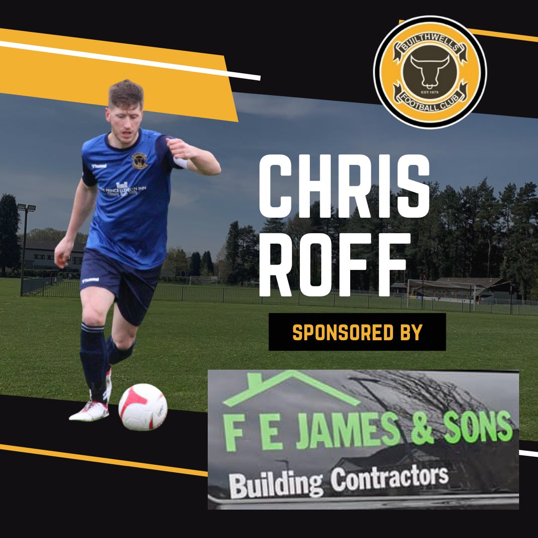 🚨 PLAYER SPONSOR 🚨

We'd like to thank F E James &amp; Sons for their sponsorship of defender Chris Roff. A family run general building contractors company based in Builth Wells which provides quality work in the Mid Wales, Breconshire and Herefordshire areas!

🐂🧡🖤
