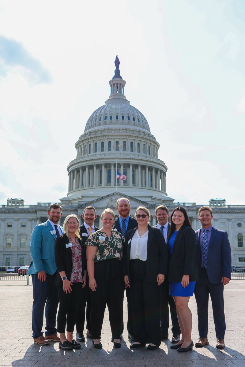 SDABA's 2024 Class of Tomorrow's Ag Leaders hit Capitol Hill last month to discuss issues of importance to the agri-business industry with our congressional delegation! #SDABA #agadvocacy