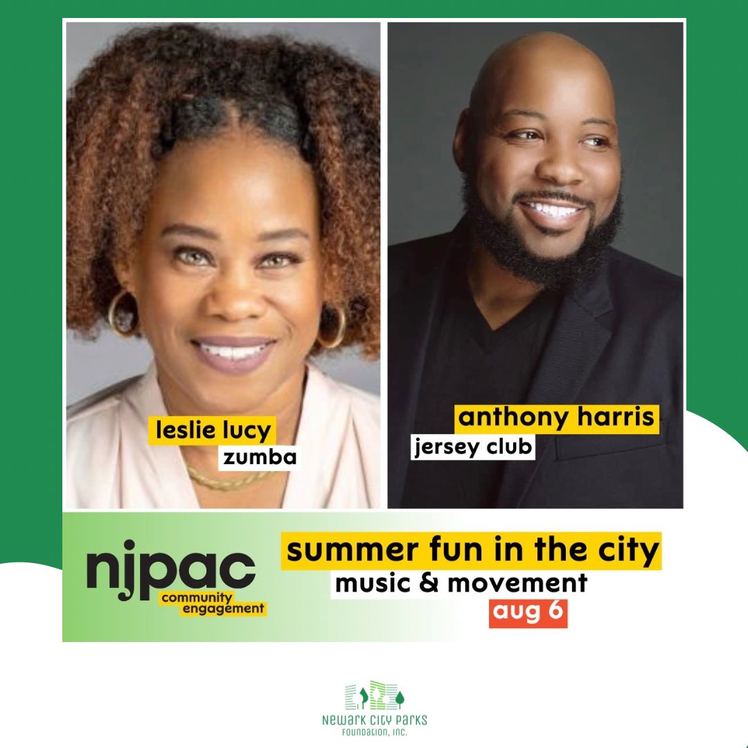 NewarkCityParks's tweet photo. What’s happening TODAY (8/6/24) in the parks?
🎶 Music & Movement @ Military Park 5-7pm
🧘🏽♂️Yoga w/ Sakina @ Riverfront Park 6pm
🕺🏾Vybz Inna Park @ Mulberry Commons 6-9pm
#SummerInMotion #Events #Parks #Community #Newark #NewJersey #NJ #ThingsToDo #Weekday #Summer https://t.co/vwimUcSD9b