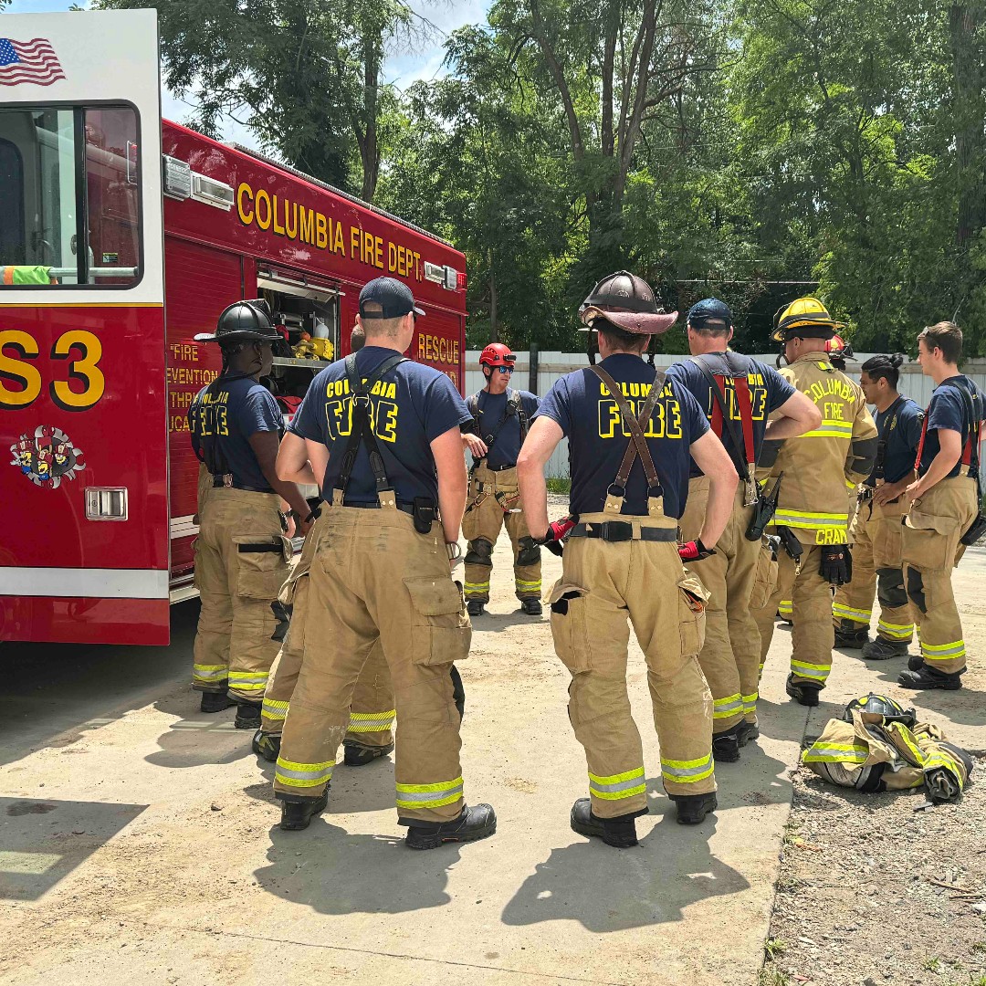 Columbia_Fire's tweet photo. The Columbia Fire Department recently conducted vehicle extrication training to enhance our emergency response capabilities. This hands-on practice is essential for ensuring the safety of our community. 🔧🚒

Thank you to Advantage Metals Recycling for the vehicle donations! https://t.co/aop6Z7Zcyg