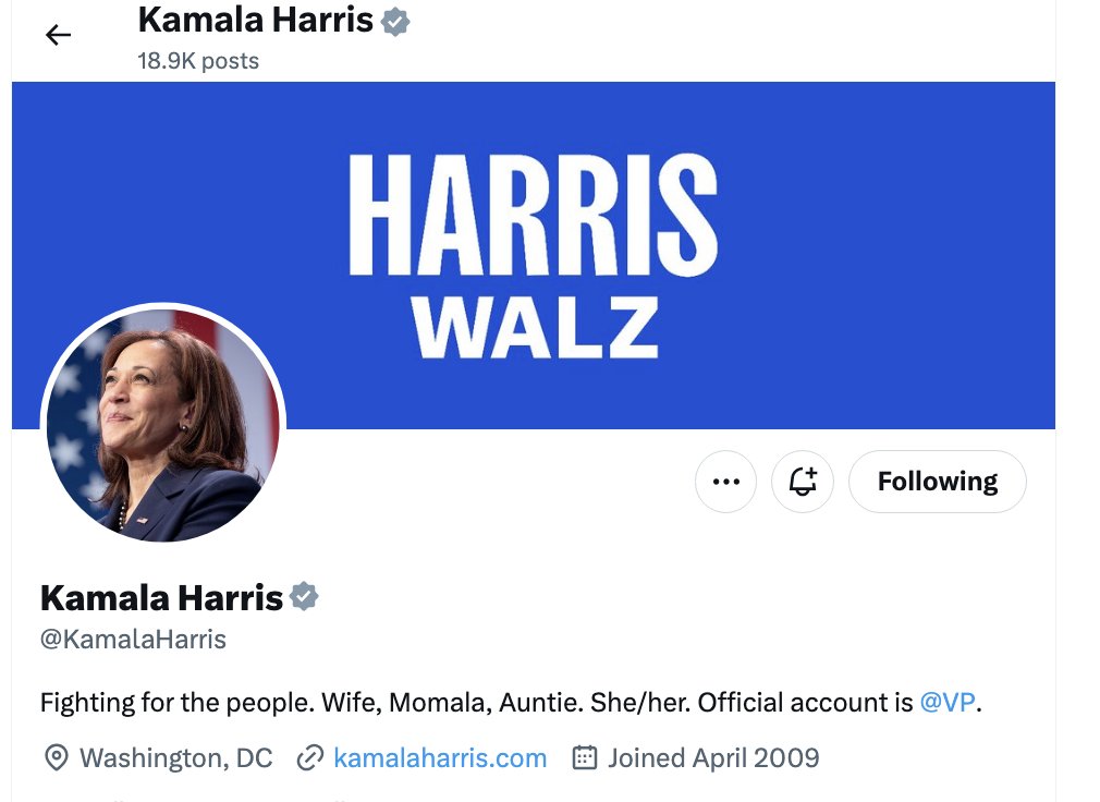 Harris-Walz is official: