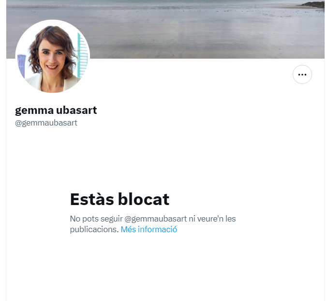 Gemma Ubasart ha esperat als darrers dies com a consellera de Justícia per blocar-nos. No ho oblidarem, Gemma. No oblidarem el silenci amb l'assassinat de la Núria, les excuses i la teva deixadesa a les presons catalanes. Bon vent! 🫶