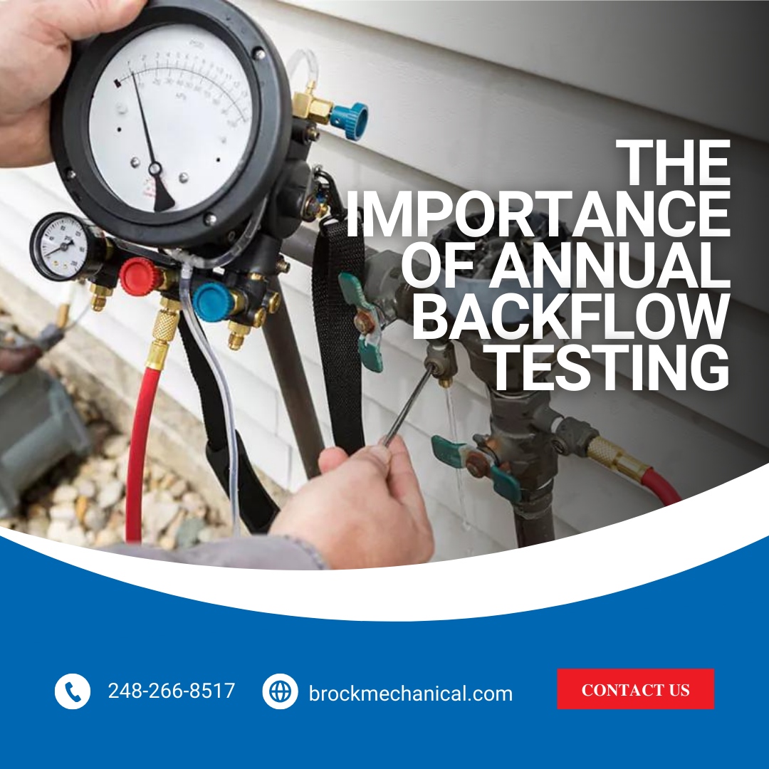 BrockMechanical's tweet image. Regular checks of your backflow preventers are crucial, not just for best practices but also to meet local water company requirements. 

#BackflowTesting #WaterSafety #BrockMechanical #AnnualBackflowInspections #HowellMI #Plumbing