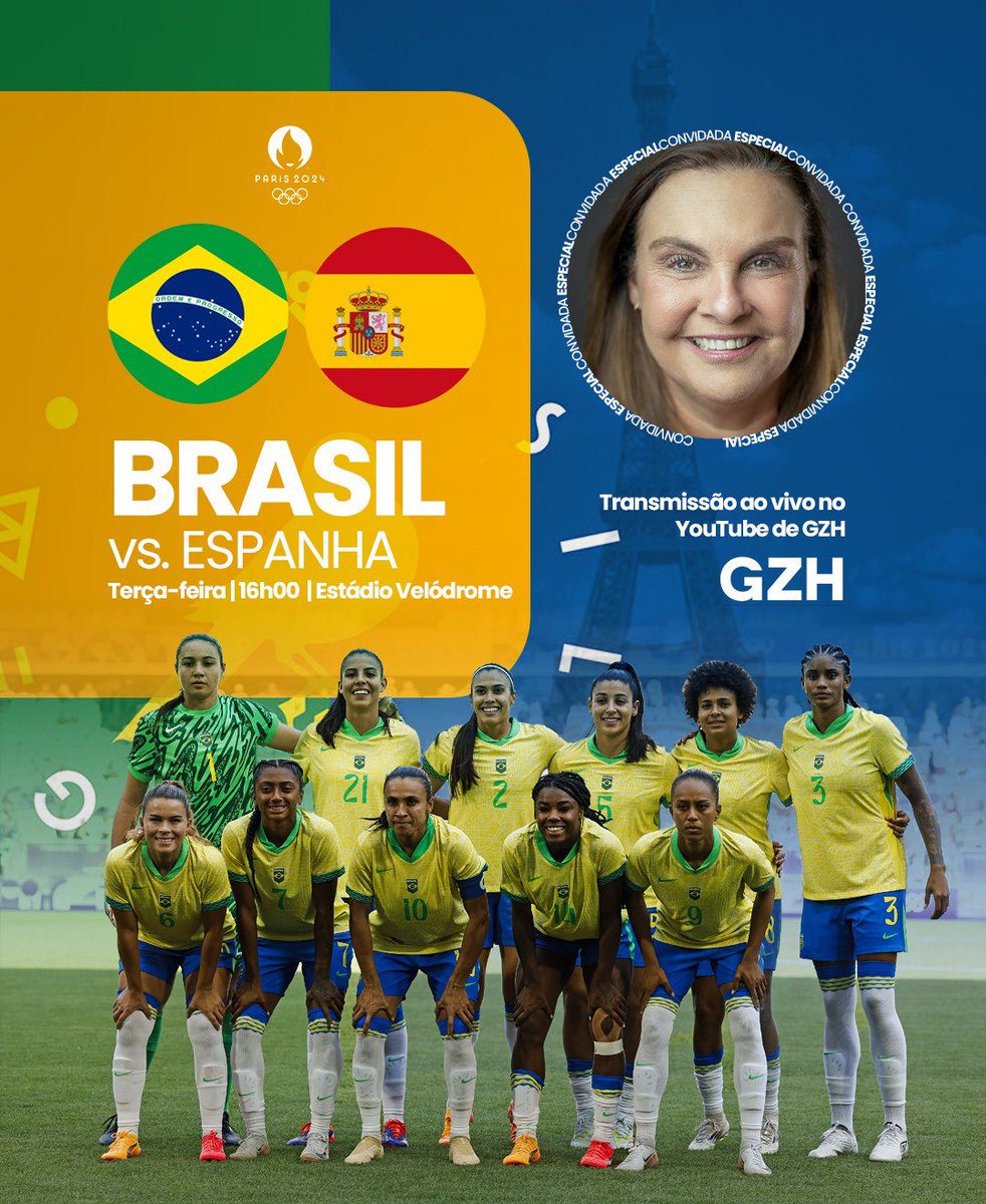 Eu confio!! Hoje estarei na <a href="/gzhdigital/">GZH</a> @rdgaucha apartir das 15h30 comentando Brasil x Espanha. Vamooo 🇧🇷⚽️🎯