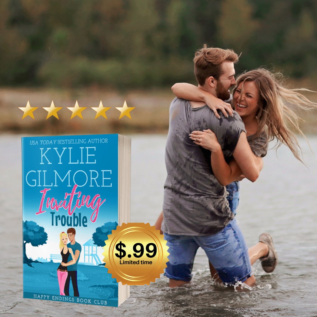 Get INVITING TROUBLE for $.99 during <a href="/applebooks/">Apple Books</a> Laugh Out Loud RomCom Sale!
bit.ly/InvitingiBooks

A best friend's little sister romance 💖

#invitingtrouble #kyliegilmore #happyendingsbookclub #getyourhappyending #romance #applebooks #romcom #contemporaryromance