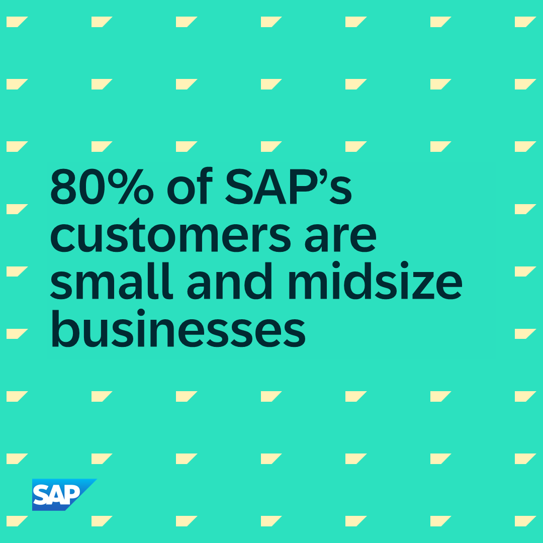 RytasV's tweet image. .@SAP Solutions are helping small and midsize businesses succeed. Learn how: imsap.co/6018YkE06