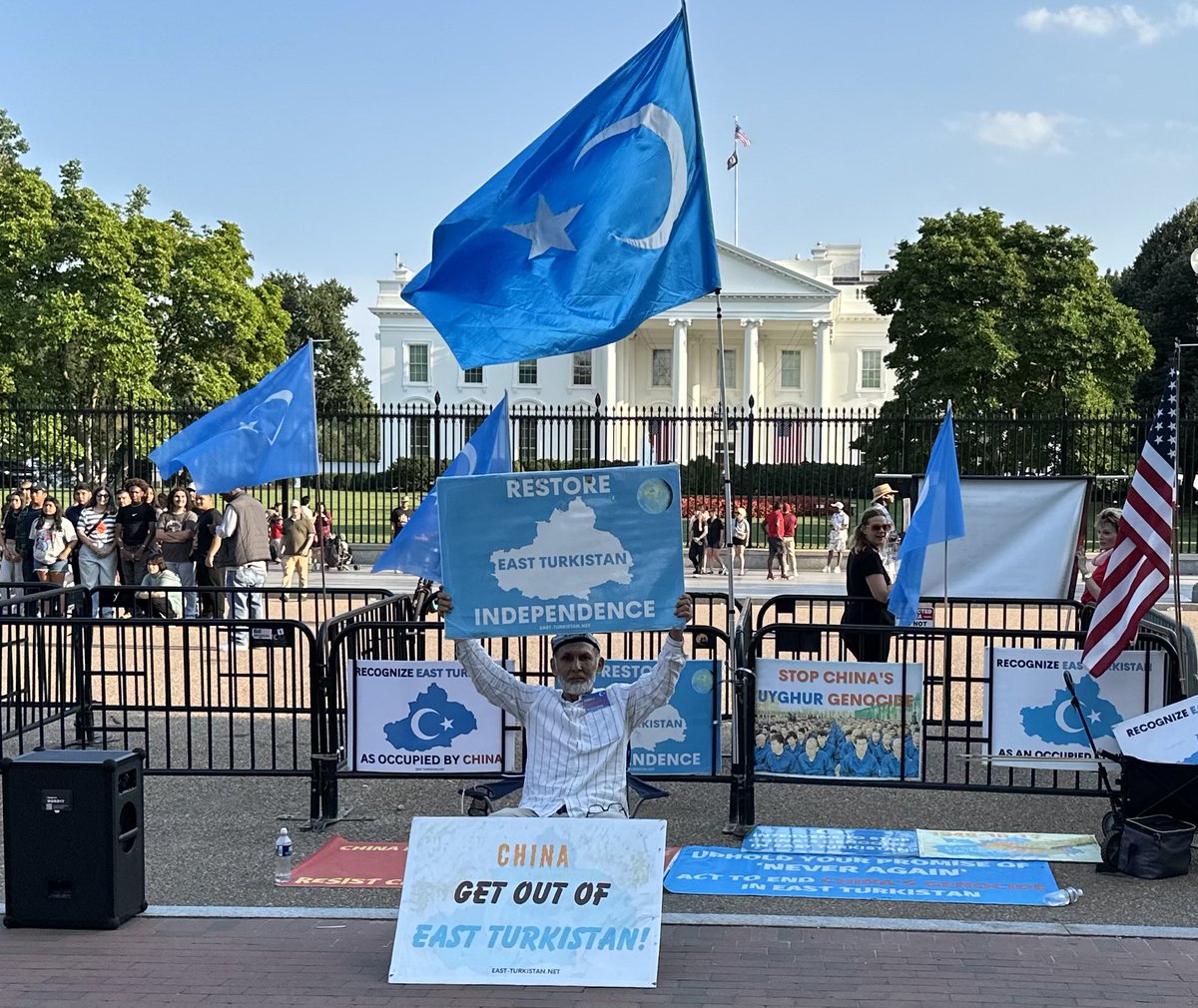 IndependenceEt's tweet photo. Uphold your promise of. ‘never again’ act to end  China’s ongoing Genocide In East Turkistan !!
Recognize East Turkistan 
As occupied by China !! 
Restore East Turkistan Independence !! https://t.co/myqRI52KiN