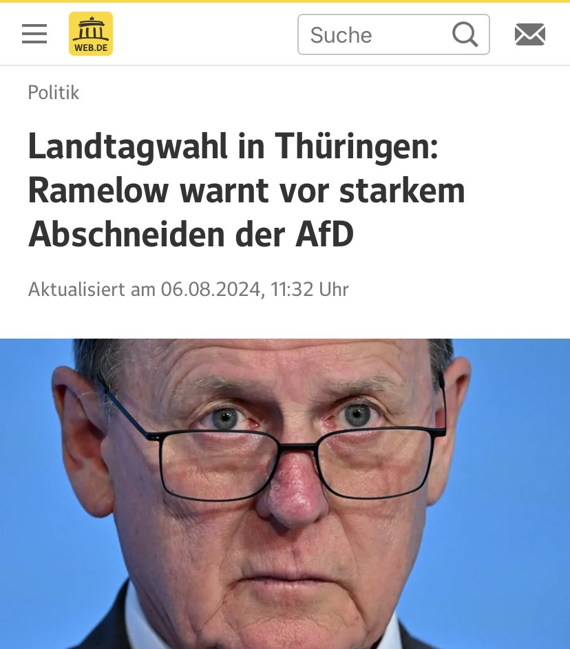 Die Angst vor der AfD muss ja wirklich groß sein.