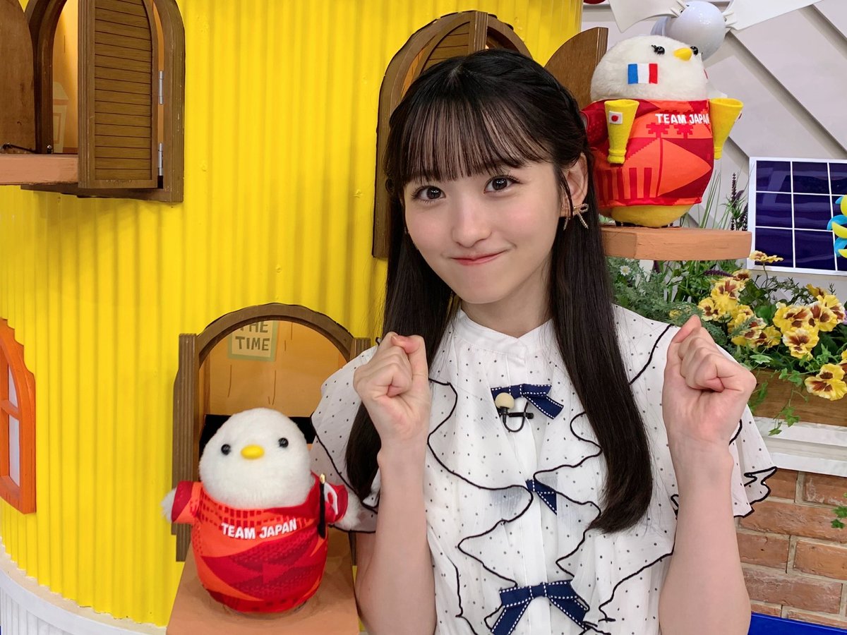 明日8月7日(水)6:30頃～TBSテレビ系「THE TIME,」に #一ノ瀬美空 が