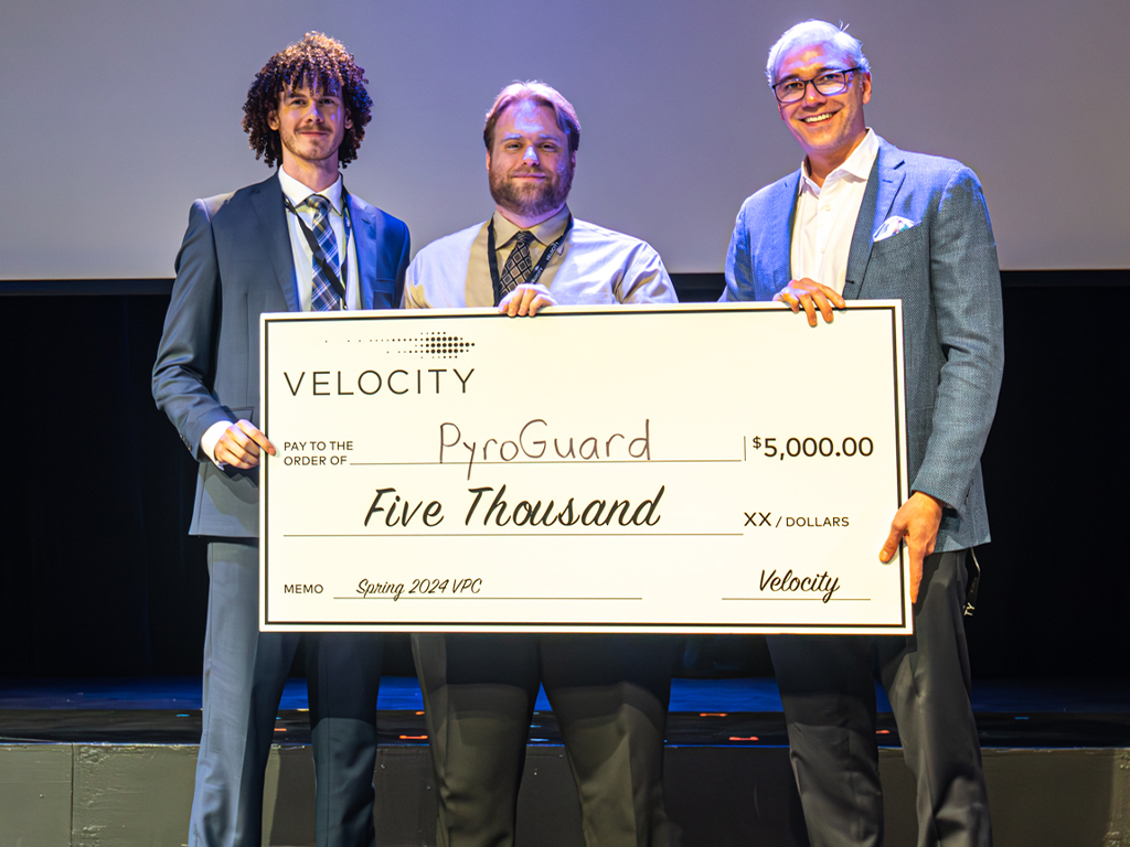 WaterlooENG's tweet image. ICYMI! Two #WaterlooEngineering student teams were among the four winning companies that pitched their business ideas at the Spring 2024 @UWVelocity Pitch Competition and won $5,000 each.
🔗 Read the full story here: uwaterloo.ca/engineering/ne…