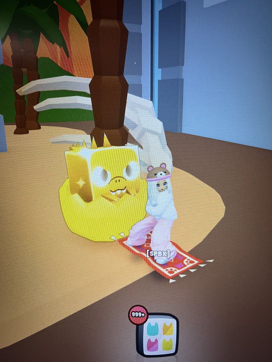 No luck with hatching in the event?

So take part in my 
 „golden huge baby dino“ giveaway 🍀

3 steps to enter
✅follow
♻️repost 
❤️like

Comment your user 🍀 ends 2 hours before the update!

#PetSimulator99 #giweaway #petsim99 #biggames