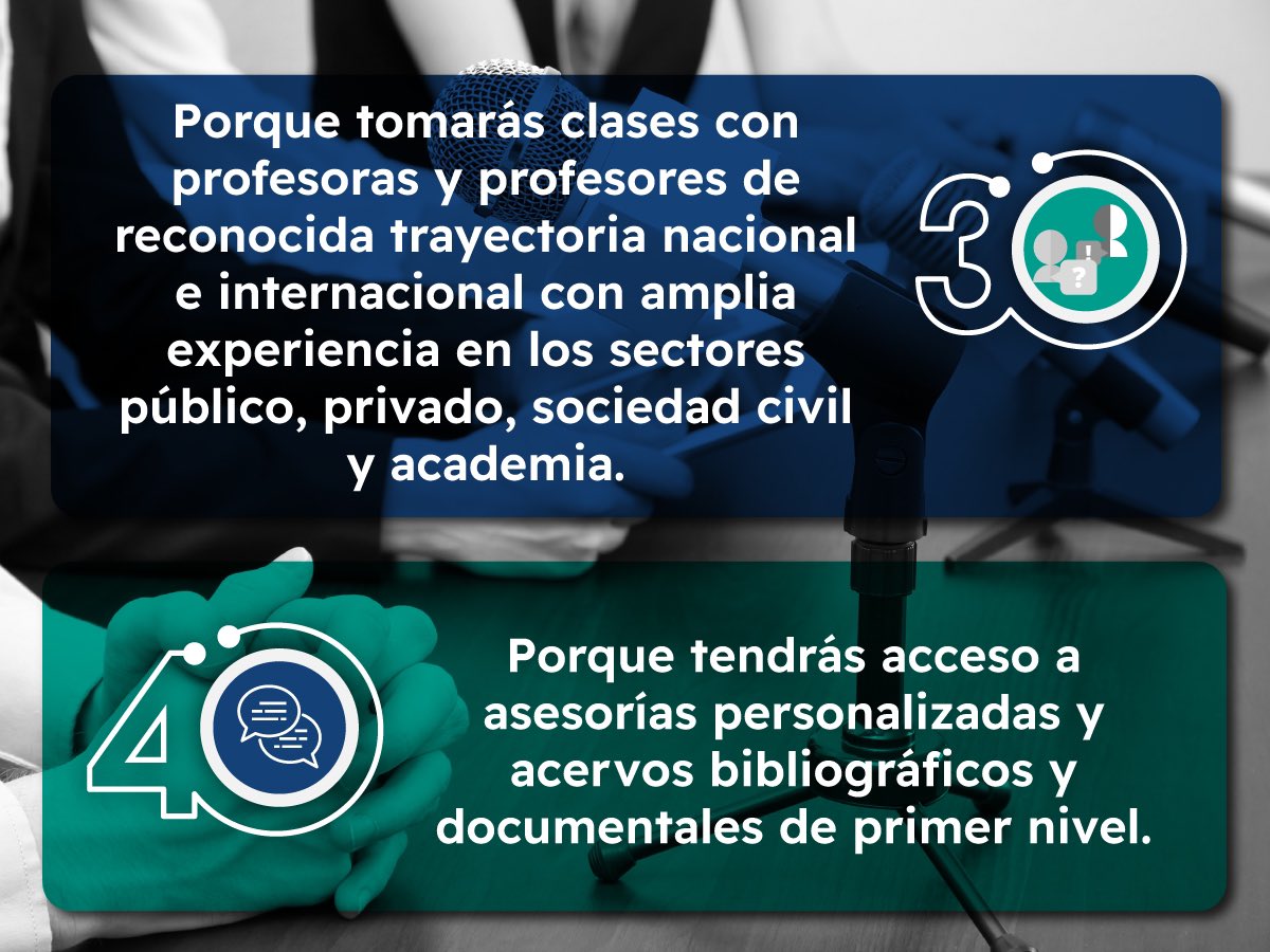 gefloresivich's tweet photo. ‼️‼️‼️Postulación abierta para la Maestría semipresencial en Comunicación Política Estratégica (#MACPE) de la @FlacsoMx.
La convocatoria cierra el próximo lunes 12 de agosto. ¡No te quedes fuera! ⏳
📝Postulaciones: https://t.co/LOaLAvKQHe
Van 5️⃣ razones para estudiarla ⬇️ https://t.co/C5gqp2O9jF