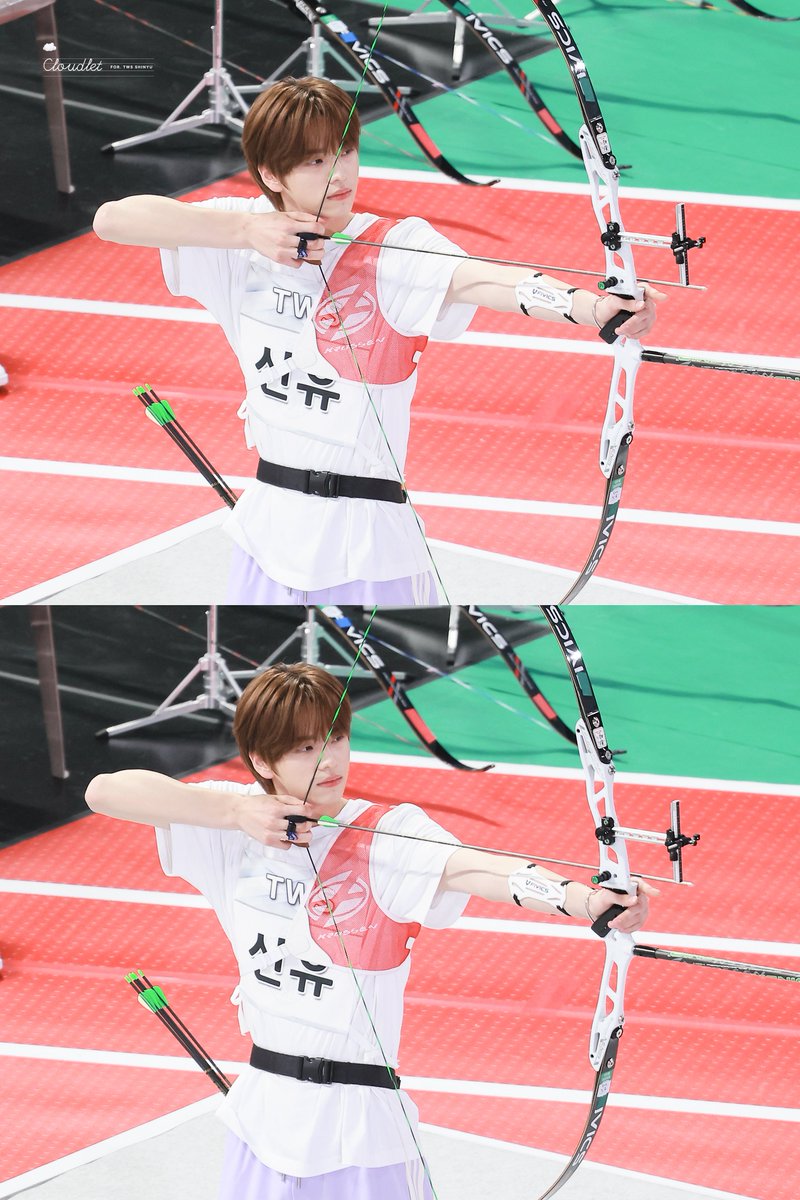 cloudlet247's tweet photo. [HQ] 240805 양궁
#TWS #투어스 #SHINYU #신유 #신정환 https://t.co/utdy1SaymD