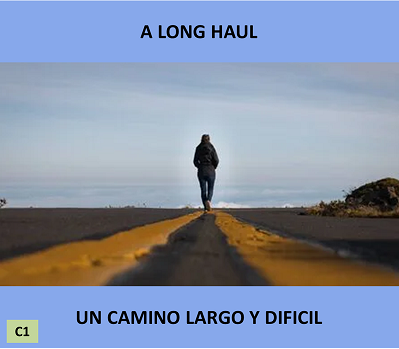 EClementeIngles's tweet photo. #IdiomsECI
("A long haul" = "Un camino largo y difícil") (Como el camino que lleva a ser un profesor de inglés autónomo que pueda vivir de sus clases sin tener que dedicarse al contrabando de tortilla de patata sin cebolla.)
Pron.: /ə lɒŋ hɔːl/
(https://t.co/97iz7uIQbU) https://t.co/qpDdhA9nuM