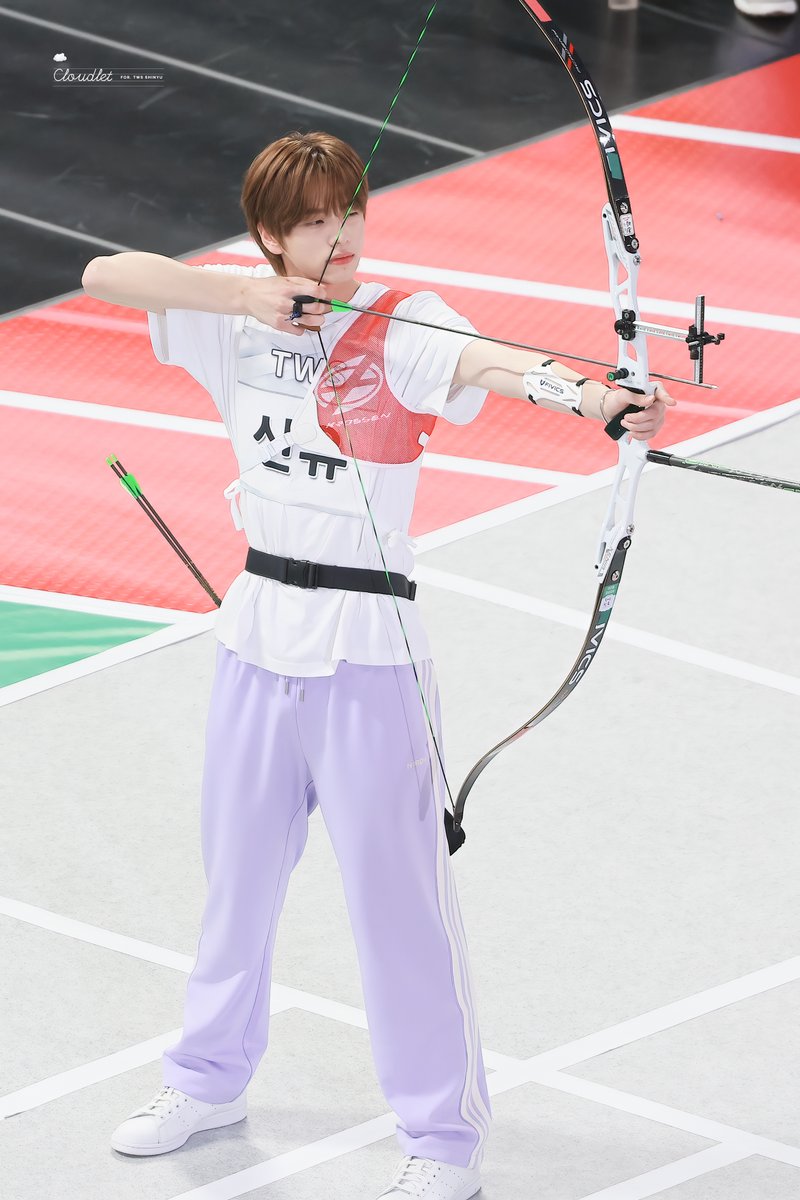 cloudlet247's tweet photo. [HQ] 240805 양궁 
#TWS #투어스 #SHINYU #신유 #신정환 https://t.co/v6hzpZMsbw