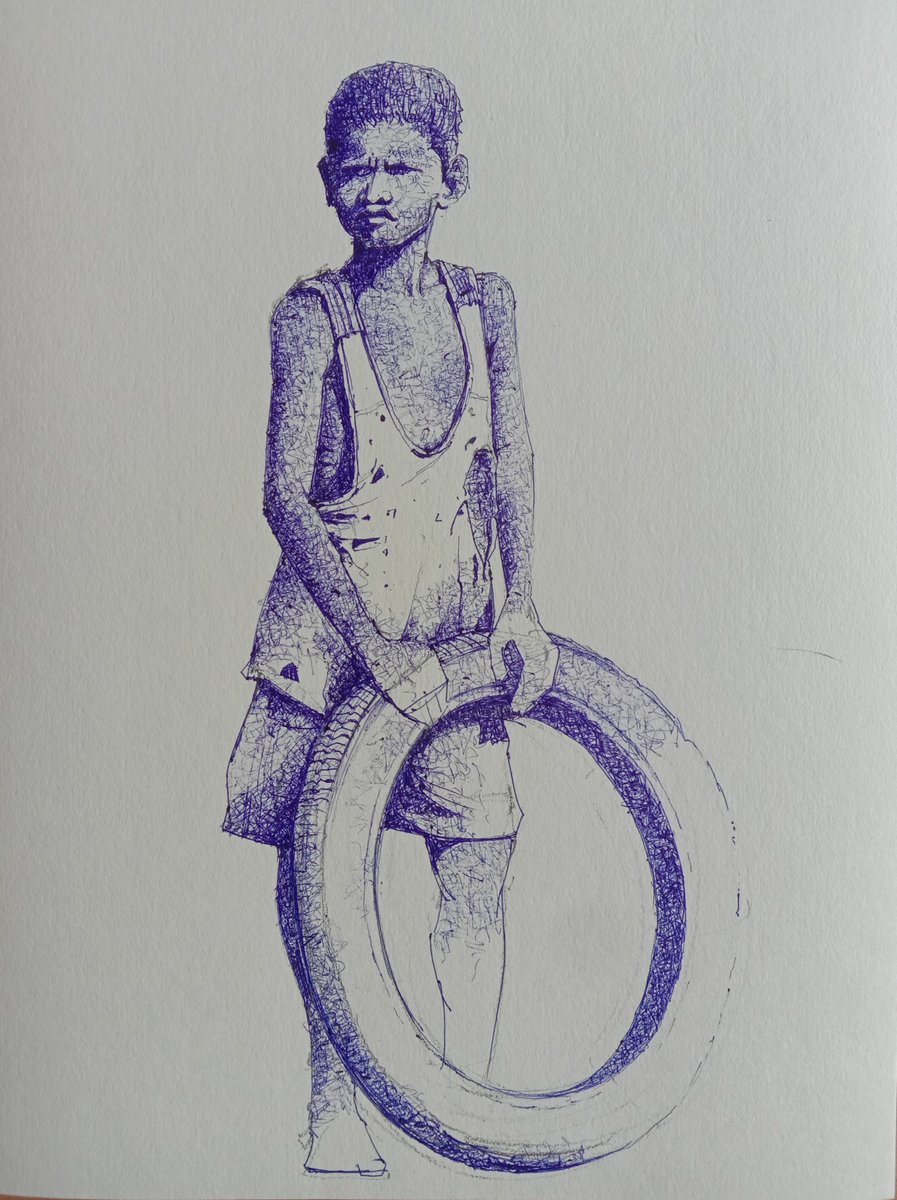 KandiBabuli's tweet photo. Pen on paper https://t.co/F9bXzc3Mp4