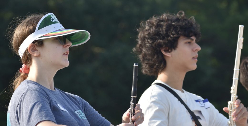 ClipperBands's tweet photo. Focusing hard at band camp! https://t.co/DoFzuYCYxq