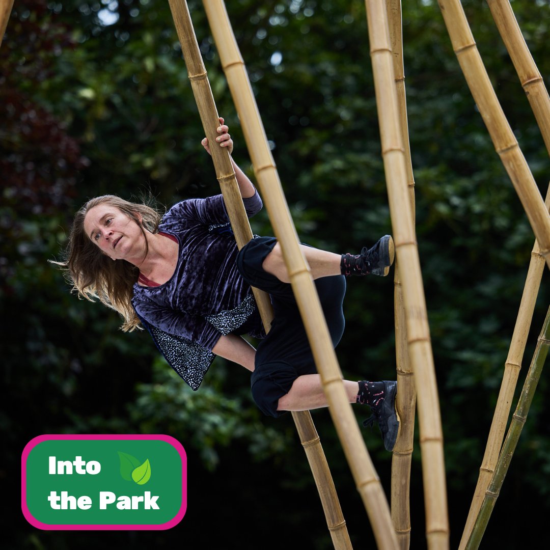 RightUpRStreet's tweet photo. BAMBOO - INTO THE PARK!🌳 @NoFitState
"The artists arrive at an empty stage, bringing bundles of bamboo. They build towering sculptures which morph, transform and become an improbable, delicate circus playground that seems to defy the laws of physics." https://t.co/kdur6VfQhJ https://t.co/07pSB0PWBm