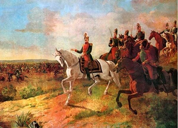 ✅ #06Ago || El 06 de agosto de 1824 se dió la Batalla de Junín, uno de los últimos enfrentamientos que sostuvieron los Ejércitos Patriotas de los Realistas, en el proceso de Independencia de Perú.

#LoQueDigaNicolas