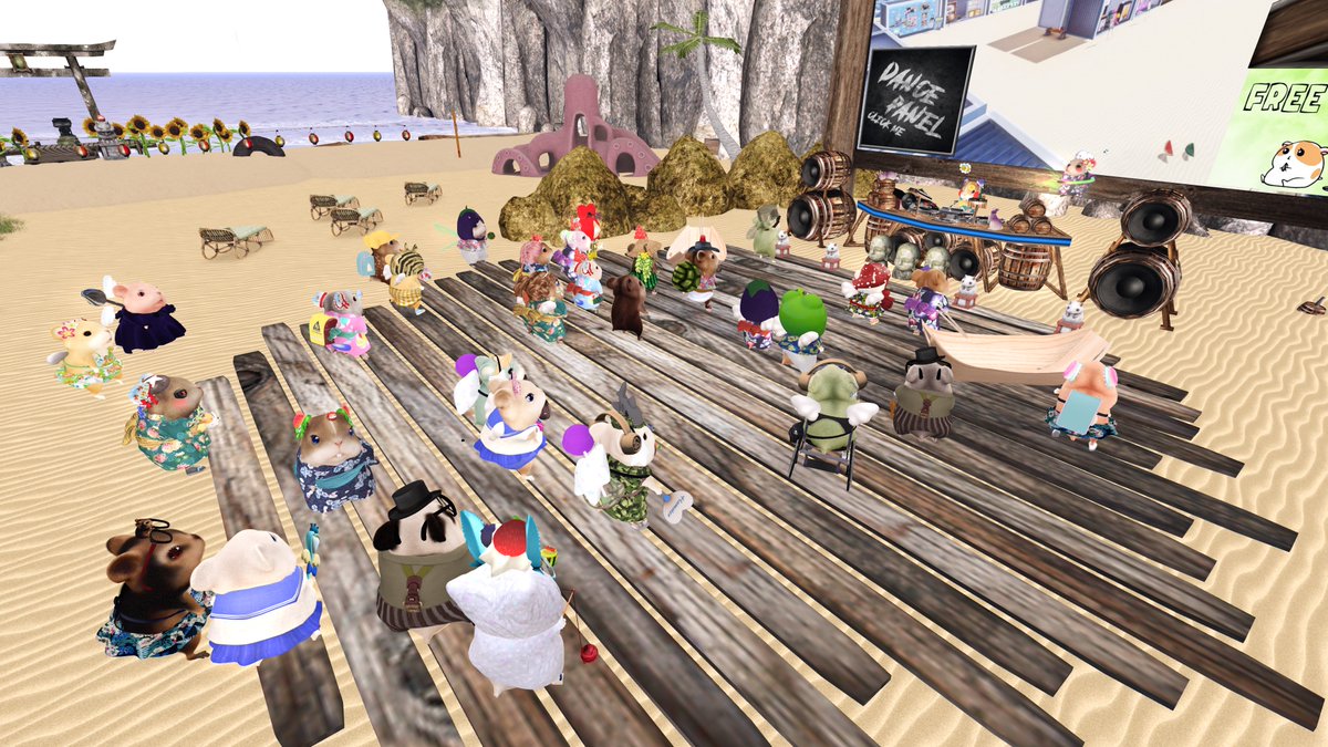 Kosag's tweet photo. Hamster Fest's DJ event was a blast~! 💜
I dressed up as an old timey gangster this year
#SecondLife #ハム祭り #ham_fes https://t.co/GsPbzJdv42