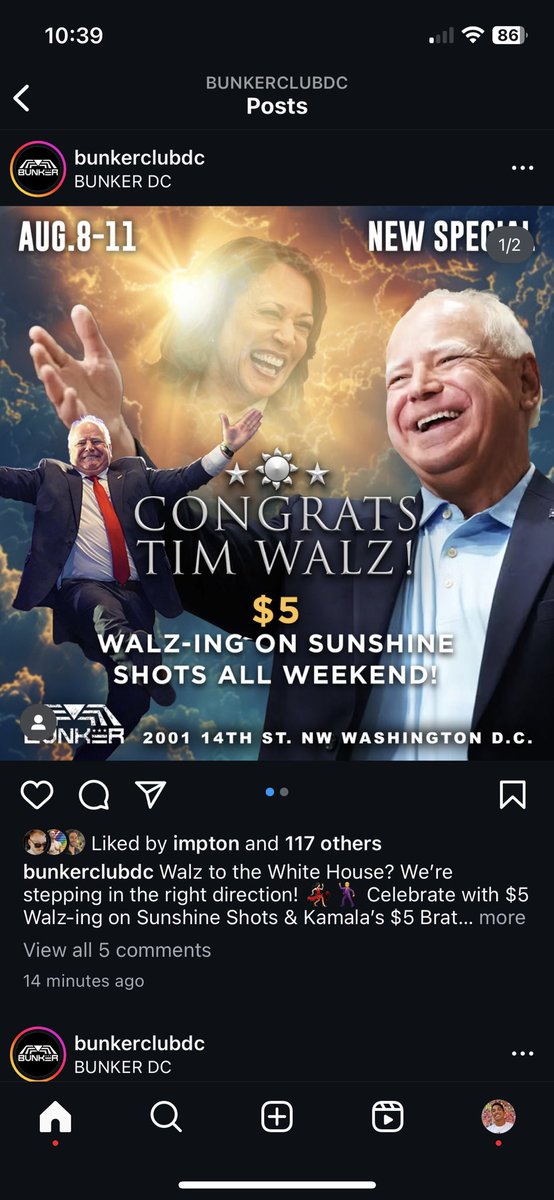 No one works harder than DC bar promoters.