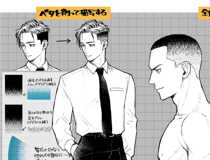 『今月のFAN BOXの予定』
明日からうちは盆休みに突入するので(旦那帰省)諸々滞り気味になりますが、FAN BOXは何かしら更新するので遅くなりますがお待ちくださいませ。
今の所期間限定で支援者様向けにこの刈り上げブラシの配布予定です✨ 