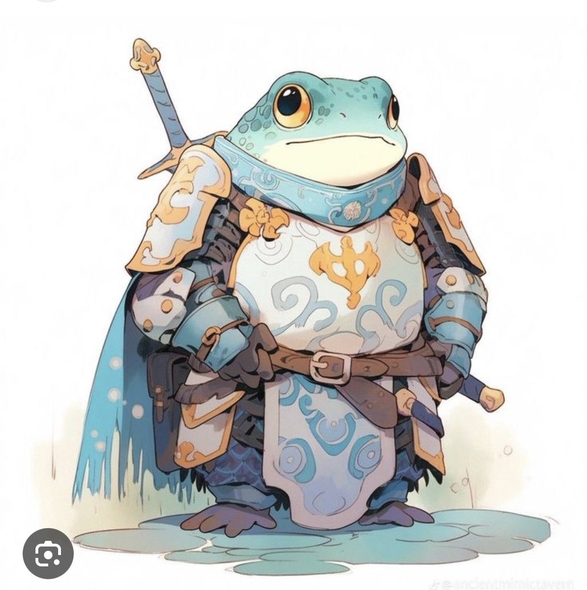 That_DeAngelo's tweet photo. A joke that I play on my D&amp;D players is that most folks they meet are Grung/Bullywug but I just don’t mention physical traits. I just make them compelling. 

When PCs want to romance and  ask what race they are, it is always a shock. 🤣

“Wait…are they all frog people?!” https://t.co/NJWMH0G2XP