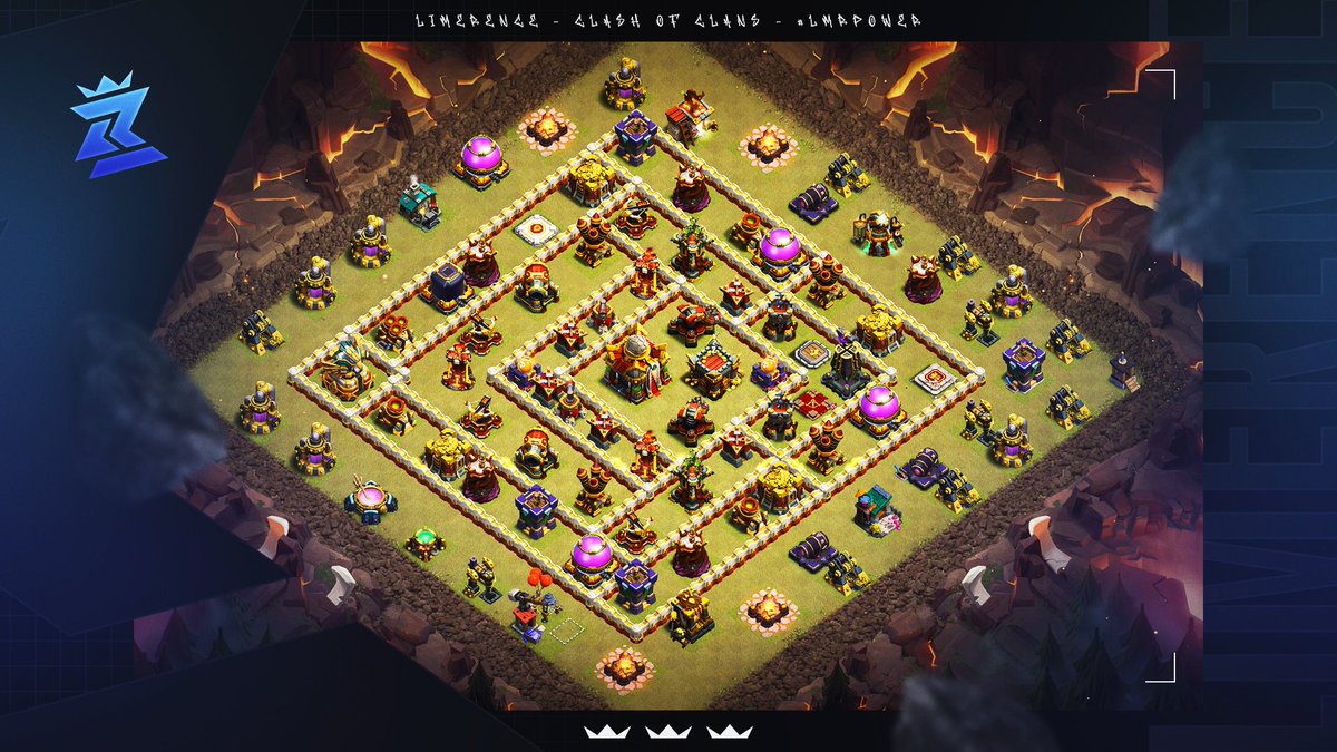 🟣 TH16 LL Tweaked Base

Link:
link.clashofclans.com/en?action=Open…

Telegram Channel:
t.me/Limerence_coc

Use at your own risk!