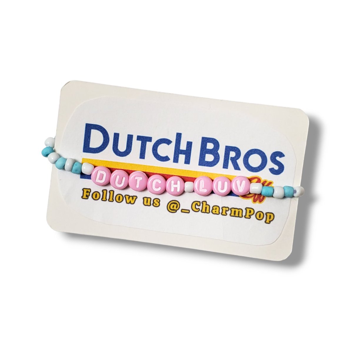 _charmpop's tweet photo. Our new Dutch Bros friendship bracelet drops TODAY! ⚡ Only a limited number available, so grab yours before they're gone! 🏃‍♀️
#DutchBros #Coffee #CoffeeLover #DutchBrosCoffeee #Bracelet

🔗https://t.co/At8aINBdwf https://t.co/Ev5K767CYt