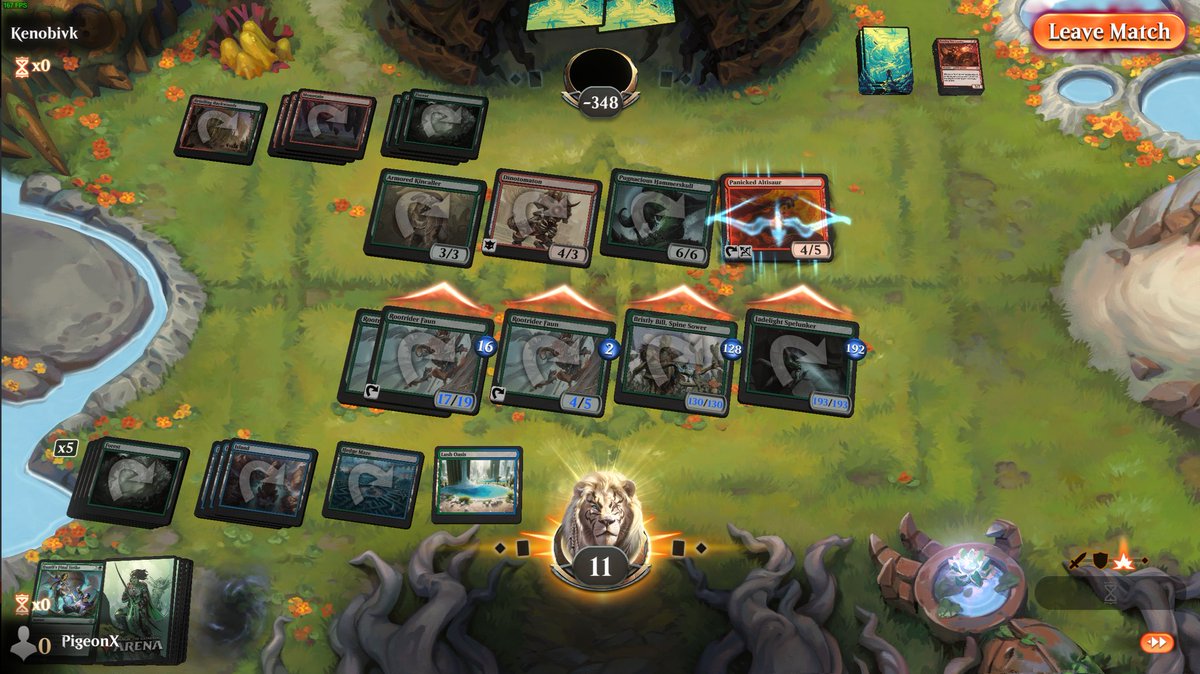 Tried #MagicTheGathering  safe to say this was overkill 👀😬