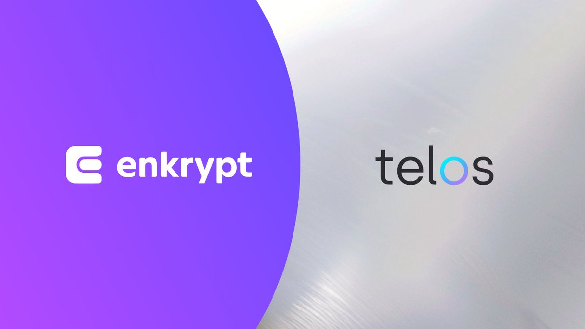 criptoovar's tweet photo. ๐ช @HelloTelos is now integrated into @enkrypt
#Enkrypt is a multichain, non-custodial, and open-source web3 browser wallet
$TLOS #Telos https://t.co/2ae2j75TNo