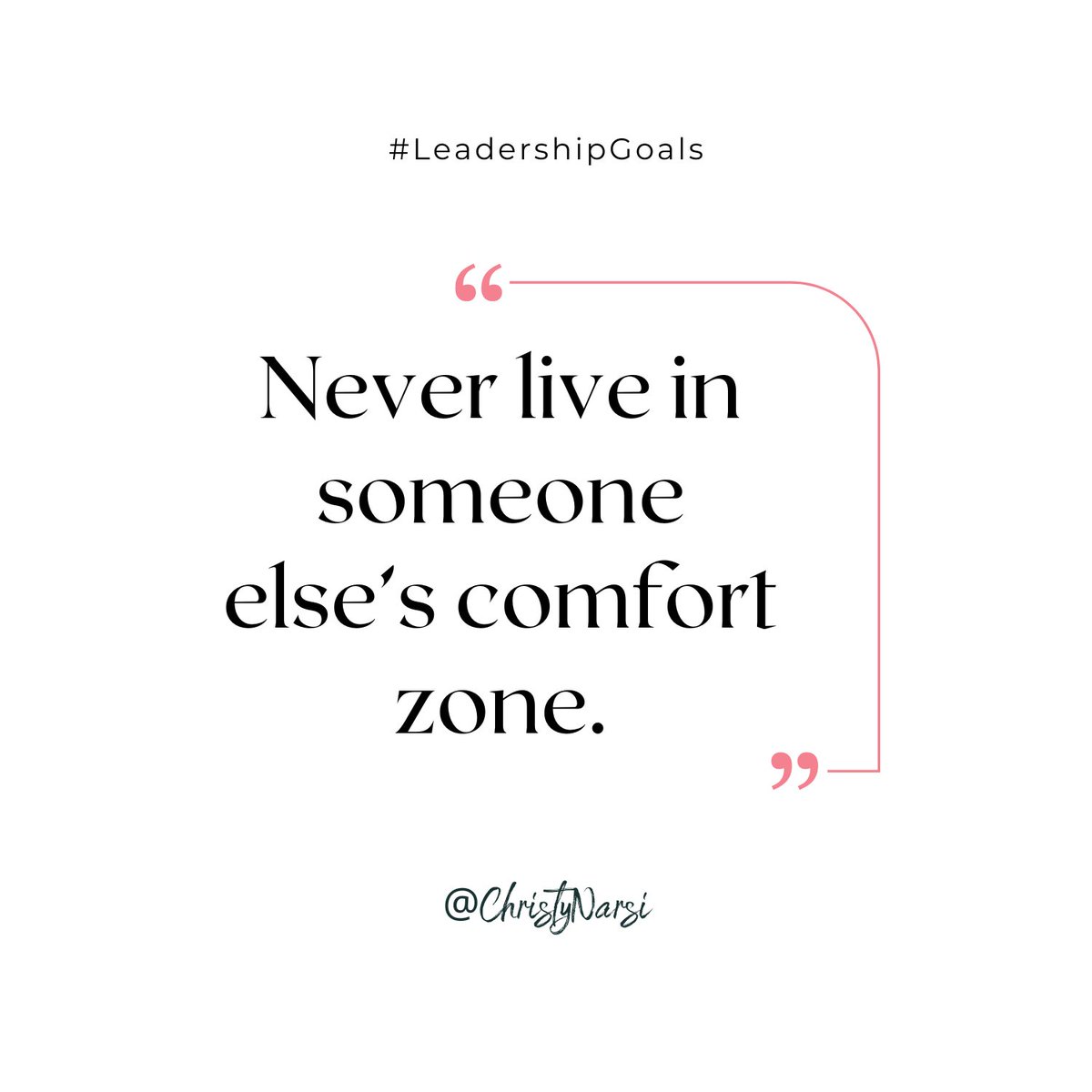 christy_narsi's tweet photo. Instead, get them out of that comfort zone. You will never get momentum on your side by indulging comfort zones. Momentum is a leader's best friend, and comfort zones are momentum killers. #leadershipgoals #leadbyexample #momentum #entrepreneur #businessplan #leadtowin https://t.co/NcQicVtQN4