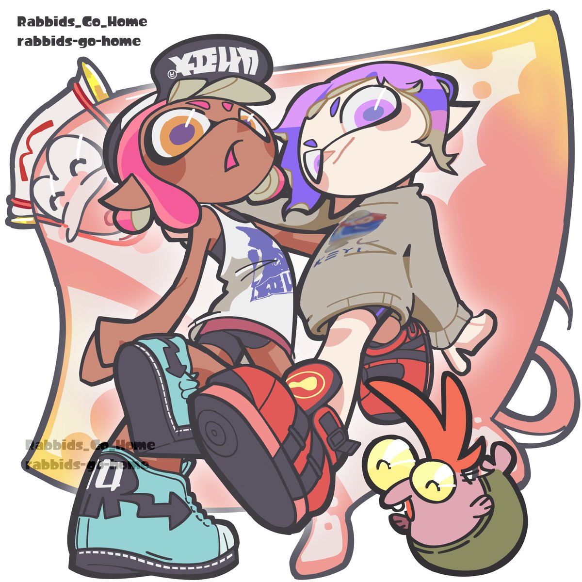 Rabbids_Go_Home's tweet photo. Splatoon sillies
(no theme just my favs)
#Splatoon #Splatoon2 #Splatoon3
#SplatoonFanArt #Splatoon2FanArt #Splatoon3FanArt
#BigMan #BigManFanArt #BigManSplatoon
#AnemoneNo1 #SplatoonPromoKids https://t.co/yZLtVzGiHv