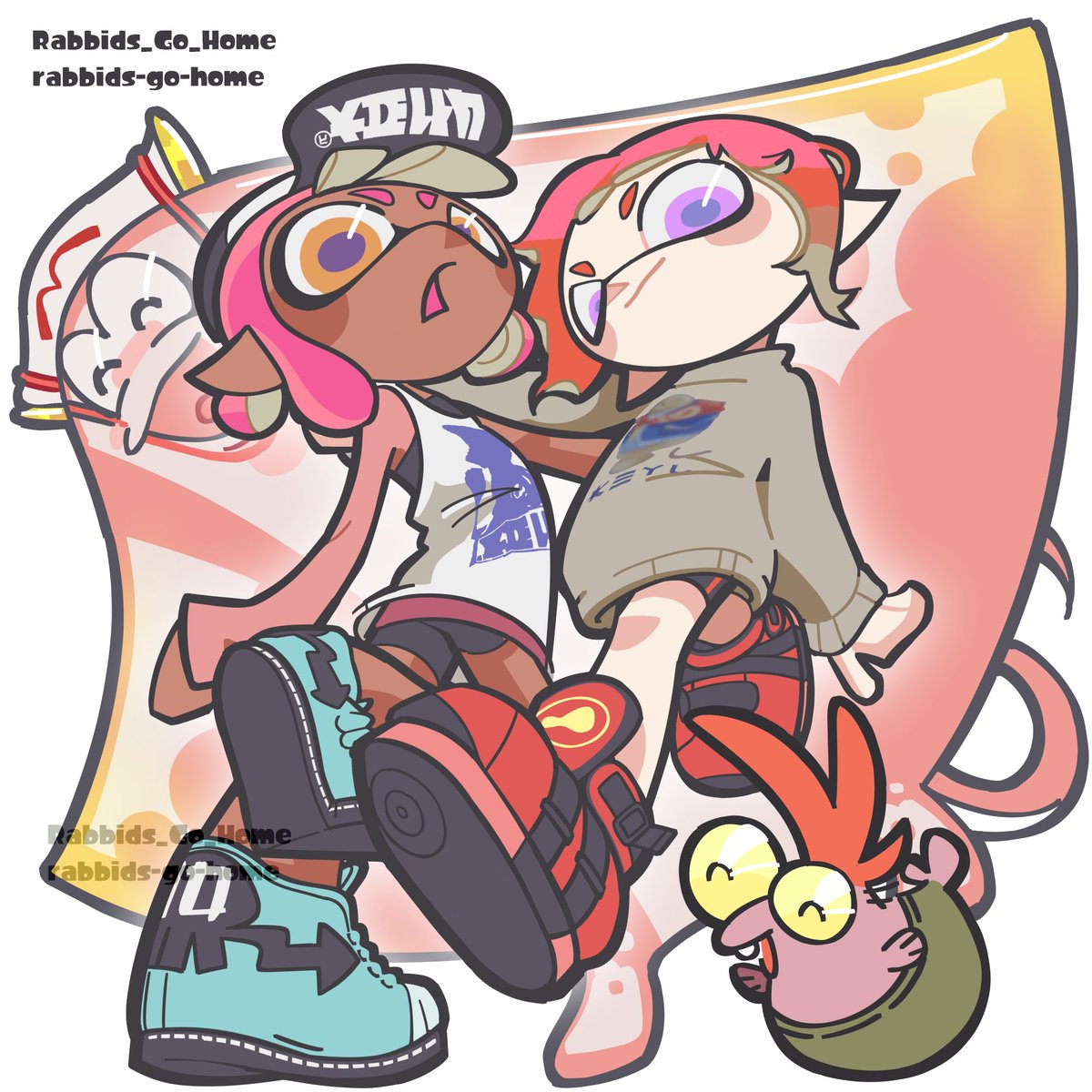 Rabbids_Go_Home's tweet photo. Splatoon sillies
(no theme just my favs)
#Splatoon #Splatoon2 #Splatoon3
#SplatoonFanArt #Splatoon2FanArt #Splatoon3FanArt
#BigMan #BigManFanArt #BigManSplatoon
#AnemoneNo1 #SplatoonPromoKids https://t.co/yZLtVzGiHv