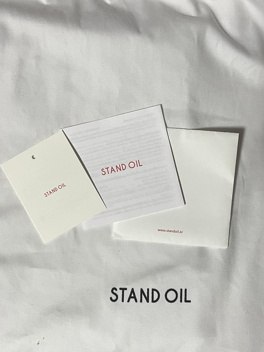 misterluve's tweet photo. ส่งต่อ stand oil cookie bag สีน้ำตาล

ใช้งานไม่กี่ครั้ง
��ุปกรณ์ครบ (ถุงผ้า, การ์ด, ดันทรง)
*มีตำหนิถลอกด้านหลังตามรูป

1200 บาท ส่งฟรี
(ราคา official 2100)
#standoil #standoilth #standoilthailand #standoilพร้อมส่ง #standoilส่งต่อ #ส่งต่อstandoil #ตามหาstandoil https://t.co/oiA0bxqDl6