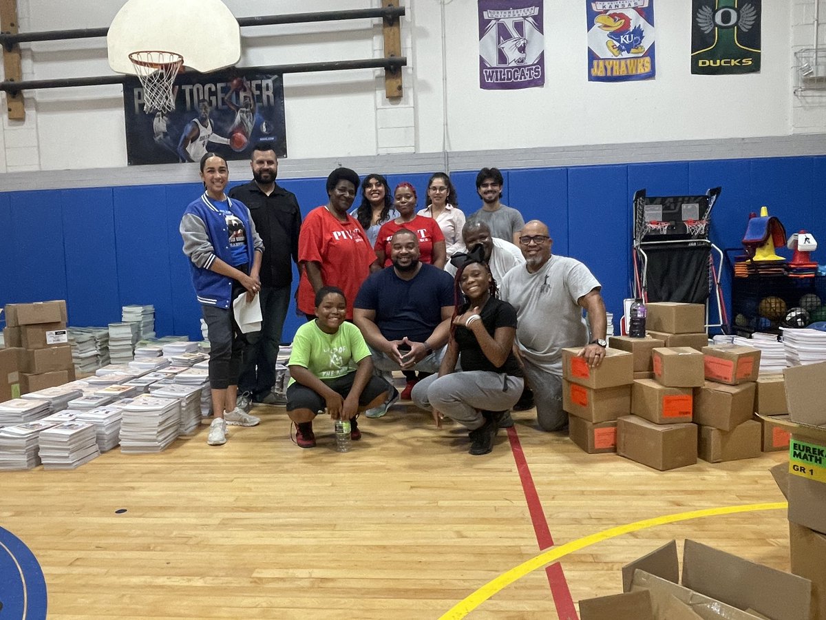 Thank you Pivot Church for helping us today unpack and sort books for our Bruins!!! It takes a village and we are glad you’re in our corner!