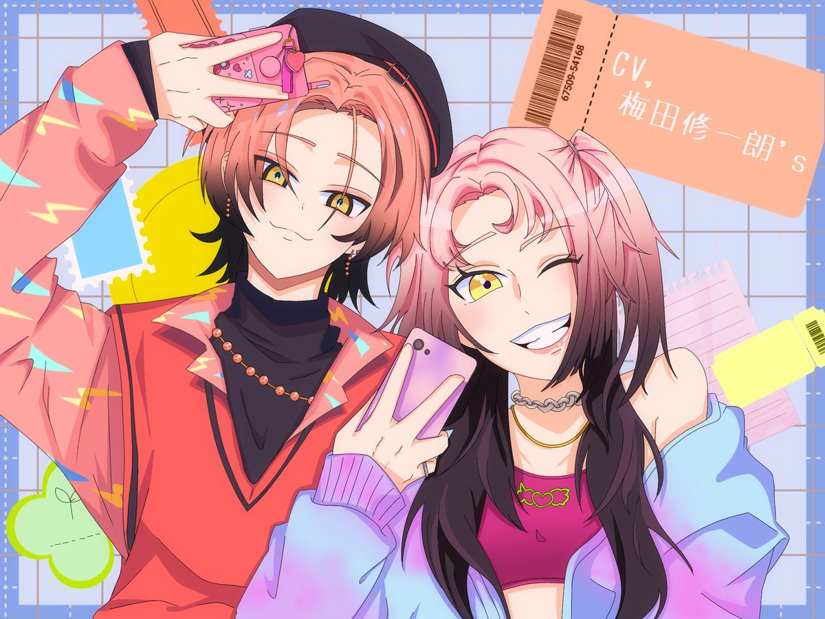 中の人クロスオーバー 18trip / 夏焼 千弥 A3! / 堂園 伊吹 #エイトリ