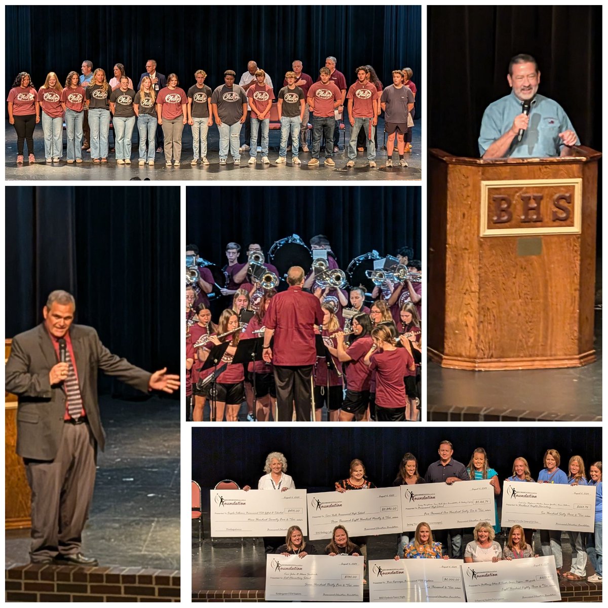 What an amazing start to the year at the BISD Convocation. With fantastic performances from the BHS Band and Choir, and thousands of dollars in grants awarded to teachers by our Education Foundation, we're looking forward to the first day of school on August 14th! #BwdPride