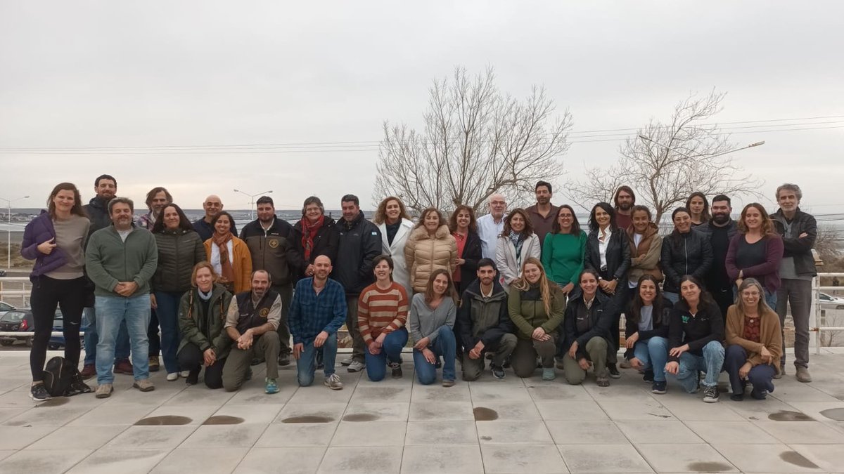 FMarPatagonico's tweet photo. El Plan de Monitoreo Biológico y de Uso Público del Parque Interjurisdiccional Marino Costero Patagonia Austral (PIMCPA) busca fortalecer su gestión y contribuir a la conservación de la vida marina. En ese marco, se realizó un nuevo taller el 5 de agosto, en @CONICETCenpat https://t.co/lFpZiQh2er