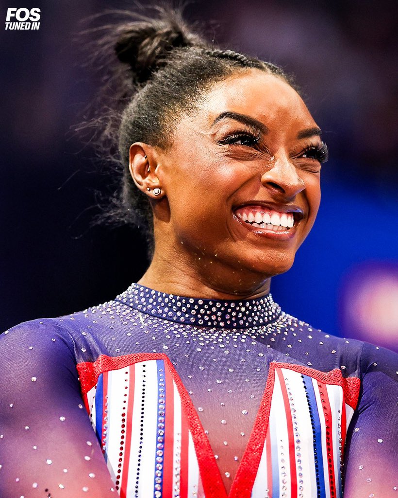 T_Rex2002's tweet image. We don’t talk about how cute @Simone_Biles is enough! 🤎🍫😂